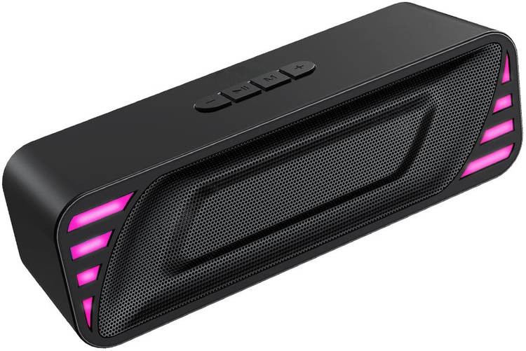Fire Turtle Minibar Blaster FAST Charging Type-C Bluetooth RGB LIGHT Speaker With FM Radio 7 W Bluetooth Soundbar