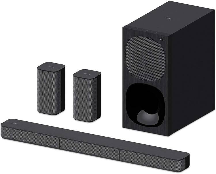 SONY HT-S20R 5.1ch Home Theatre with Dolby Digital, Subwoofer, Rear Speakers, 400 W Bluetooth Soundbar