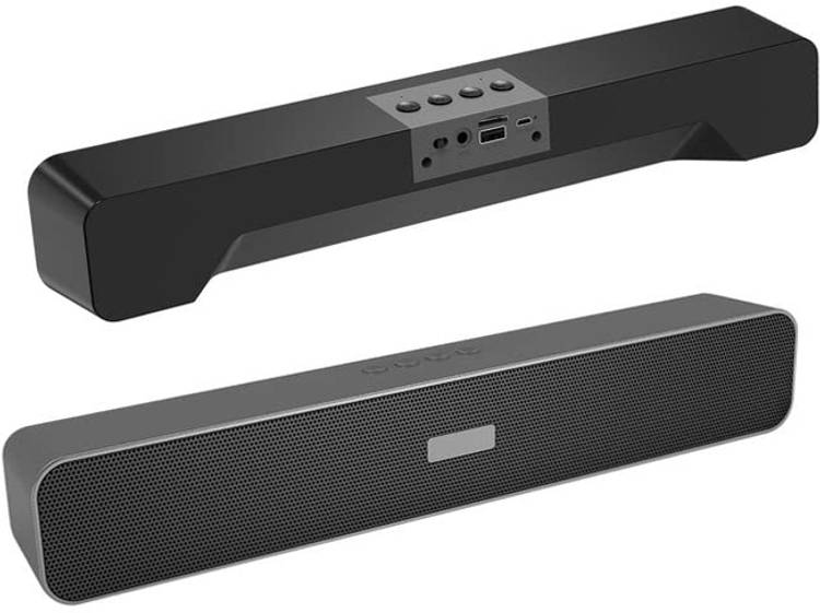 ZWOLLEX Like Dj Sound Boost High Sound Blast With Ultra 3D Bass New Arrival Splashproof 10 W Bluetooth Soundbar