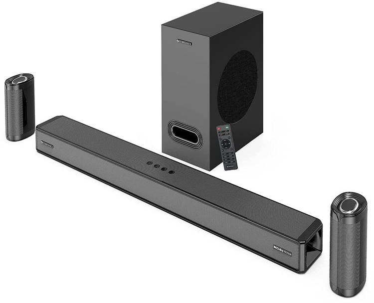ZEBRONICS Juke Bar 9750 PRO 5.1.2 Surround Dolby Atmos with Subwoofer 525 W Bluetooth Soundbar