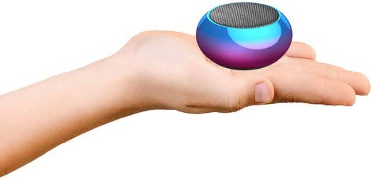 Dosmix M3 Colorful Wireless Speakers3D Mini Electroplating Round Steel Cannon Bluetooth 5 W Bluetooth Soundbar