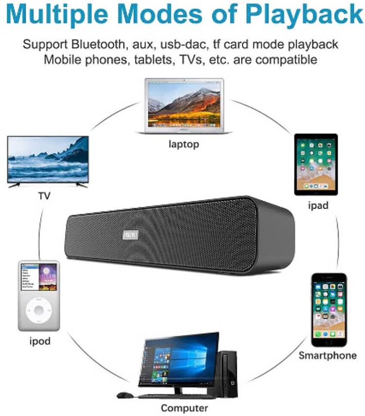 GUGGU ADS_030A_YST3502/E91 WIRELESS BLUETOOTH SOUNDBAR FOR TV,HOME,DESKTOP SPEAKER 48 W Bluetooth Soundbar
