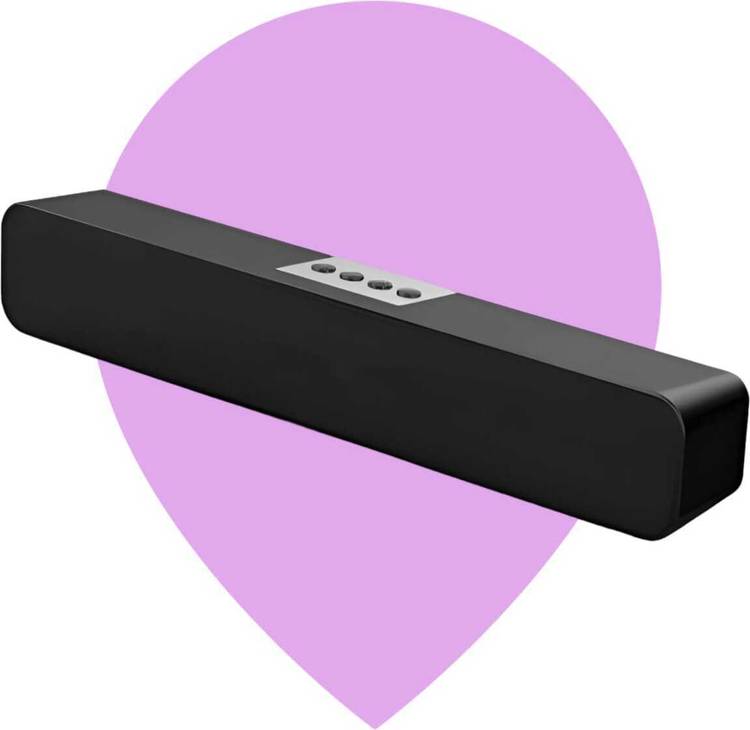 Bxeno Compatible with All Devices 10 W Bluetooth Home Theatre 5.1 Channel) 10 W Bluetooth Soundbar