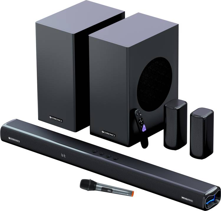 ZEBRONICS ZEB-SBSPK C14, ZEB-JUKE BAR 9850 725 W Bluetooth Soundbar