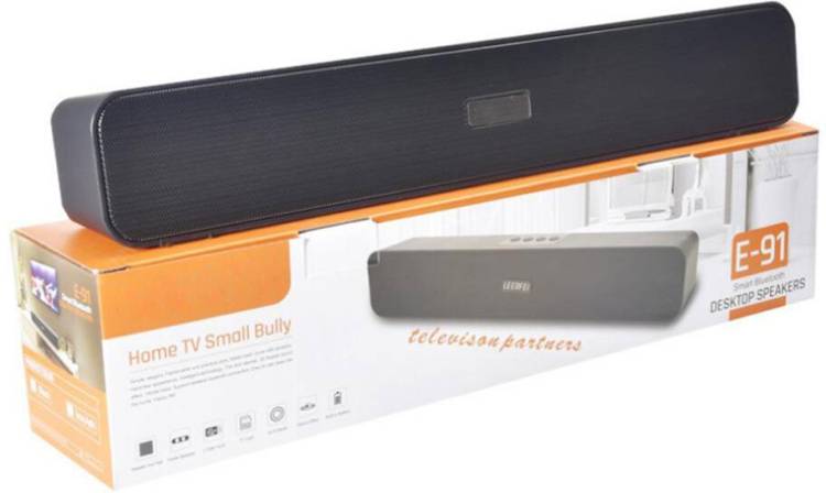 Worricow Branded Soundbar Wireless Subwoofer for Deep Bass with,HDMI ARC, Bluetooth 19 W Bluetooth Soundbar