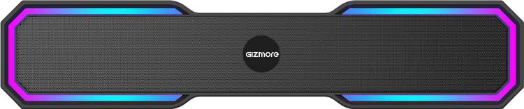 Gizmore Gizbar 1600 Rock With RGB Light Sync, Quad Mode, 6 Hours Playtime ,TWS Function 16 W Bluetooth Soundbar