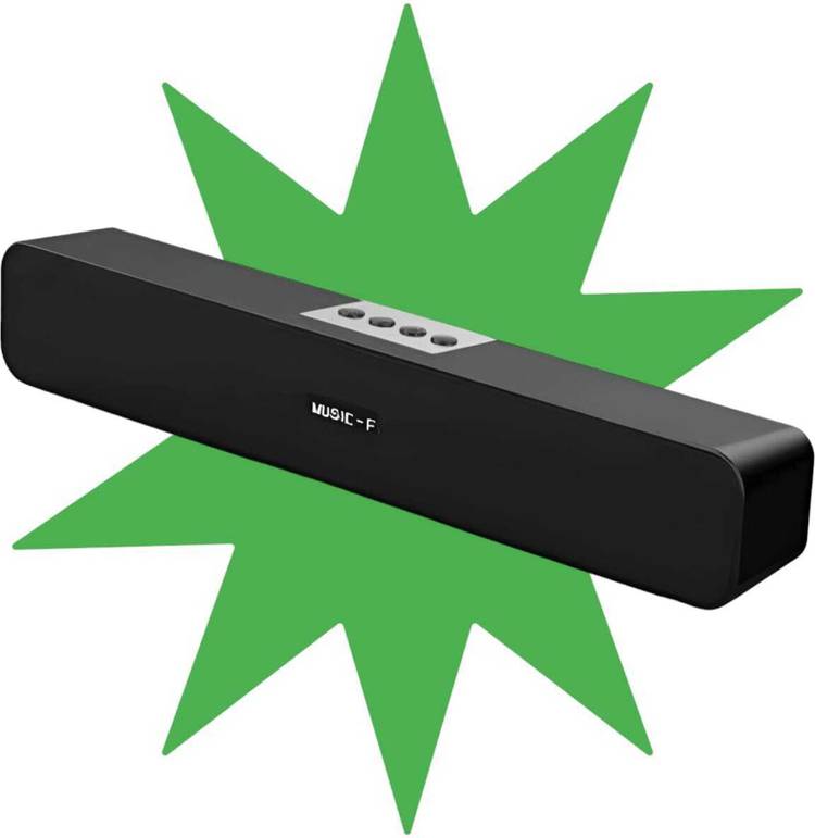 Bxeno Centerstage 400 Gaming Soundbar with Sync,Quad Mode, 2500 mAH Battery 10 W Bluetooth Soundbar