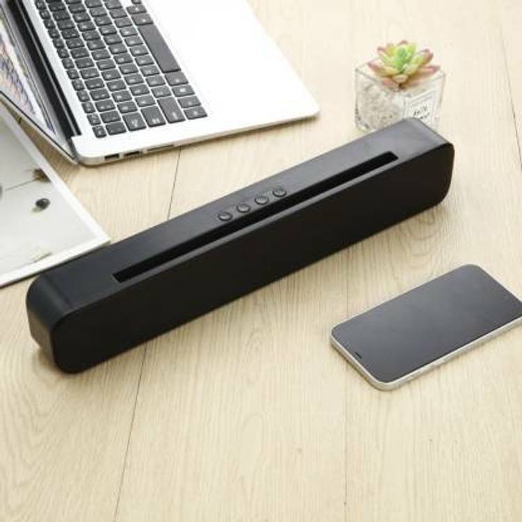 ZSIV Soundbar Wireless Rechargeable Support TF/USB/Pen Drive/AUX Slot 20 W Bluetooth Soundbar