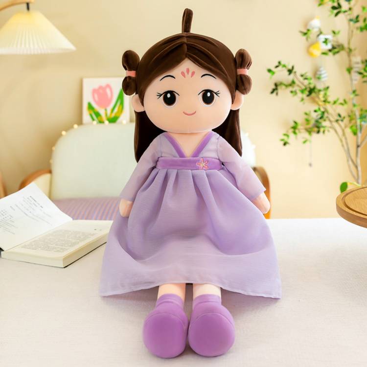 AN Teddy Princess Tikka Reg Doll Soft Plush Stuffed Toys Birthday Gift for Baby Girls  - 45 cm