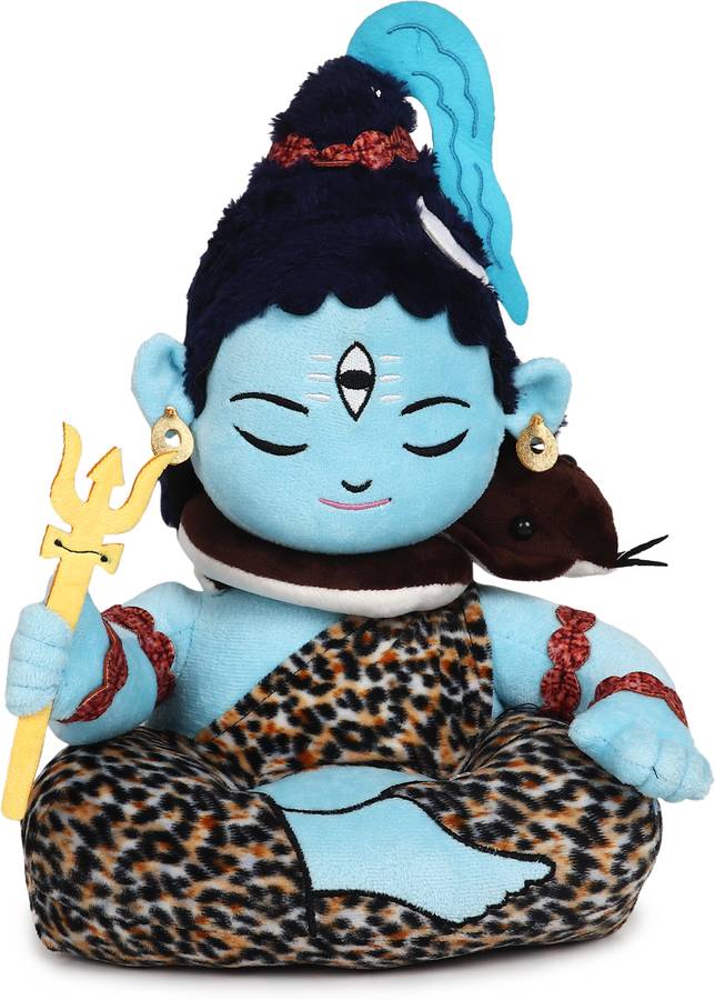 aurbo Mantra Chanting Baby Shiva | Musical Plush Toy (Medium, 14 Inches)  - 35 cm