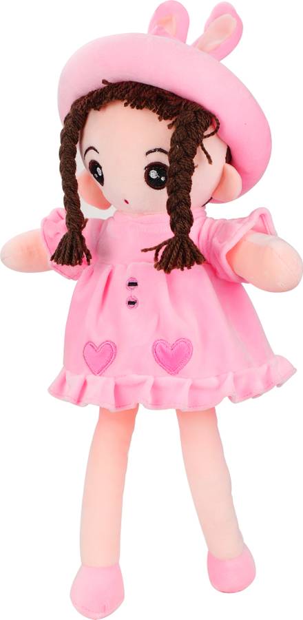 Webby Plush Cute and Huggable Soft Doll Toys | Adorable Gift for Toddler and Baby Girl  - 55 cm