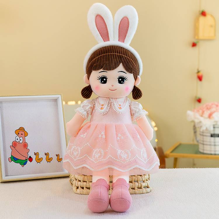 AN Teddy Cute Princess Nasha Doll Soft Plush Stuffed Toys Doll for Baby Girls  - 50 cm