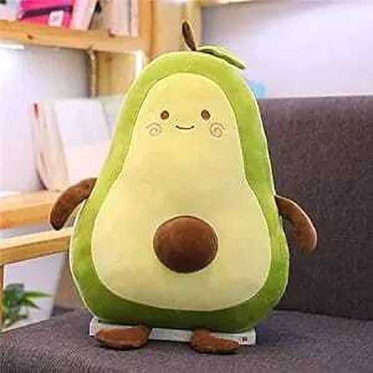 dk enterprises Avocado Soft Cushion Stuffed Toy Pillow  - 35 cm