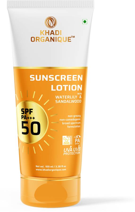 Organique Sunscreen Body Lotion/Cream SPF 50 PA++++ With Kokkum Butter For Sun Protection - SPF 50 PA++++ Price in India