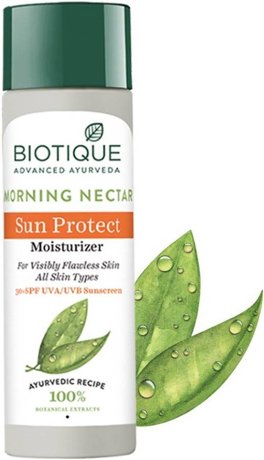 BIOTIQUE Bio Morning Nectar Sunscreen Lotion - SPF 30 PA+ Price in India
