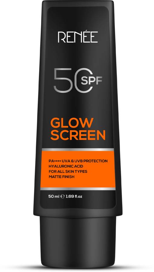 Renee Glowscreen SPF 50 Sunscreen Cream - 50ml - SPF 50 PA++++ Price in India