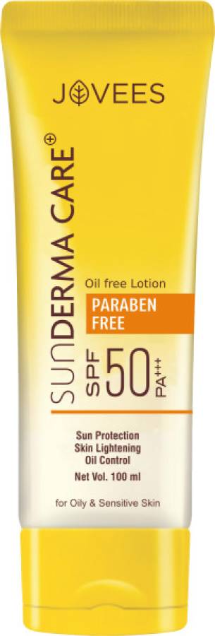 JOVEES Sunderma Care Oil Free Lotion - SPF 50 PA+++ - SPF 50 PA+++ Price in India