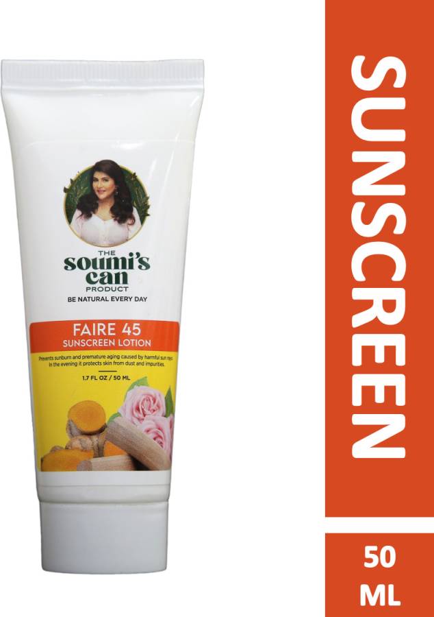 The Soumi's Can Product Faire 45 Sunscreen Lotion Price in India