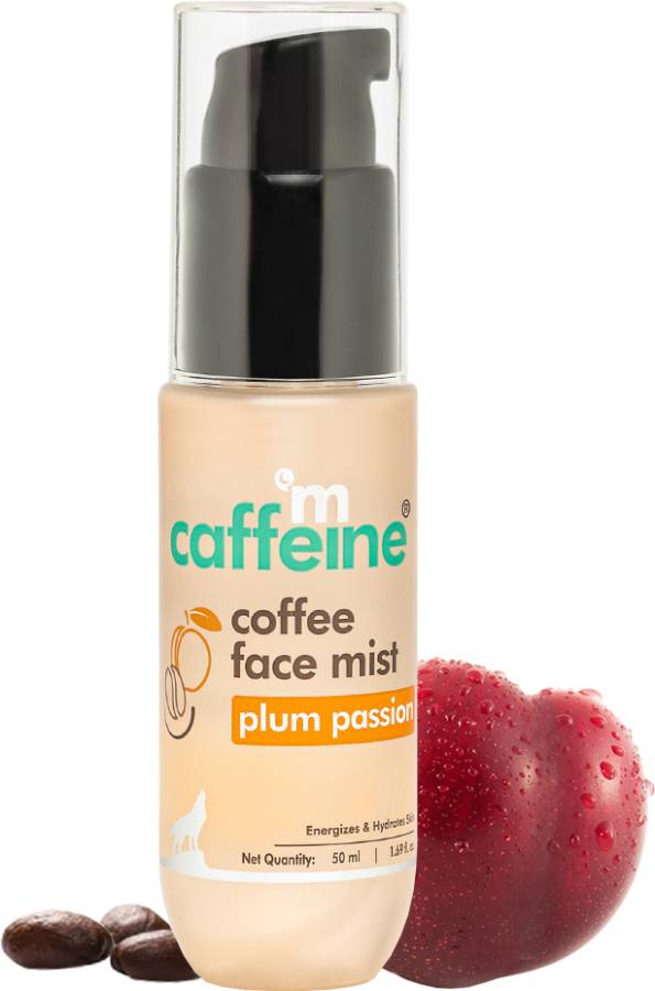 mCaffeine Plum Passion - Coffee Face Mist Men & Women Price in India