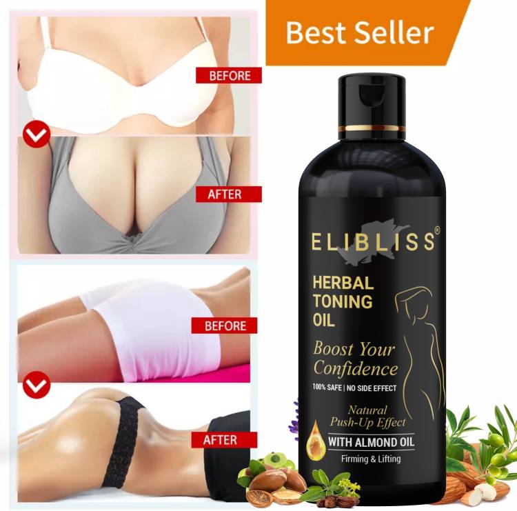 ELIBLISS Best Bosom Ayurvedic Massage Oil for Toning Cups Size Increase Women Price in India