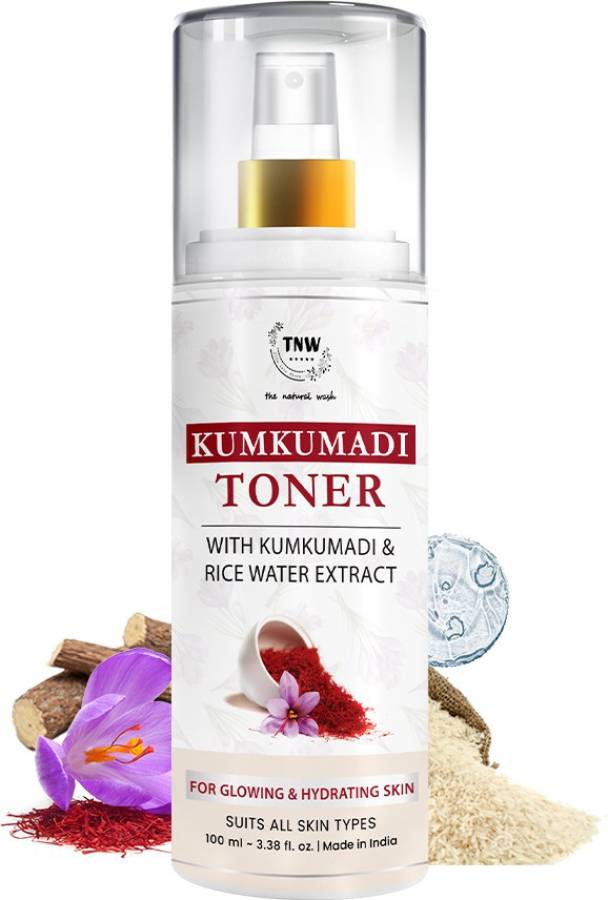 TNW - The Natural Wash Kumkumadi Toner with kumkumadi & Rice Water Extract|For Glowing & Hydrating Skin Men & Women Price in India