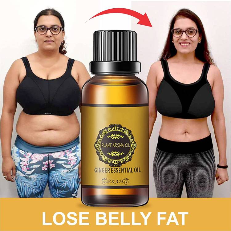 Oraya Drainage Ginger Slimming Oil for – Weight Loss – Belly Fat Burner Oil- Men & Women Price in India