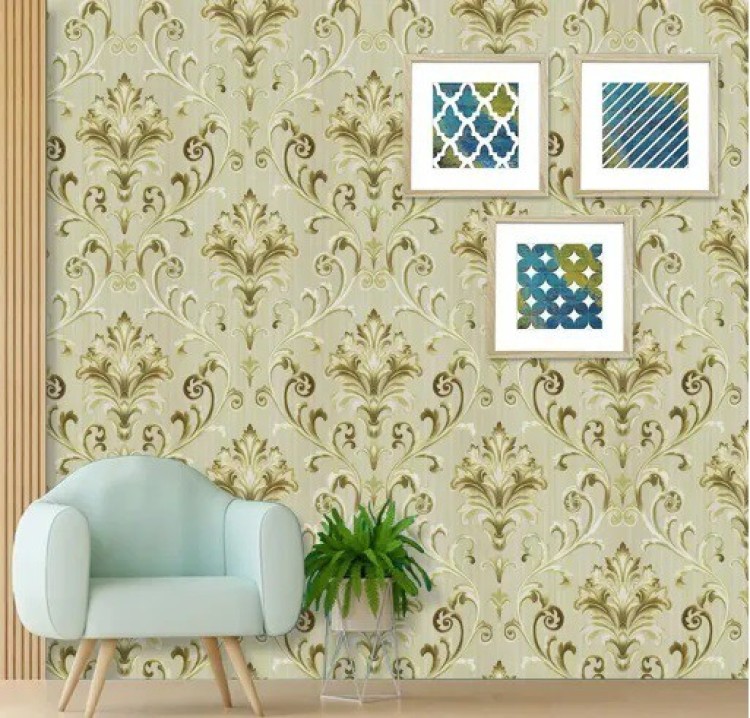 AStreet Prints Ada Floral Green Wallpaper  DecoratorsBest