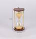 Flipkart Perfect Homes Wood and Brass Sand Timer Yellow Showpiece Decorative Showpiece  -  14 cm 2