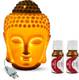 PEEPRESION Rose Diffuser Set, Aroma Oil Electric_Buddha_Rose2PC- PPS 1