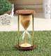 Flipkart Perfect Homes Wood and Brass Sand Timer Yellow Showpiece Decorative Showpiece  -  14 cm 1