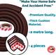 Honey Boo Baby Proofing Safety Strip and Corner Guard | Extra Thick Safety Soft Cushion Edge Corner Protector Guard | Table Corner Guard | Corner Protector (2 mtrs Roll + 4 Guards) 2