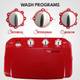 ONIDA 8 kg 5 Star Rating, Auto Scrubber Semi Automatic Top Load Washing Machine Red 3