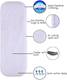 Jaydison Solid Reusable Diaper Reuse Nappy Button Nappy & 5 Layer Insert(0 -24m) POGW 2