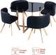 Flipkart Perfect Homes Atiu Metal 4 Seater Dining Set 4