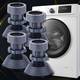 Happy Murti Big Size Washing Machine Vibration Pads, Adjustable Height Appliance Knob 1