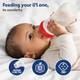 LuvLap Anti-Colic Slim/Regular Neck Essential Baby Feeding Bottle, BPA Free Pack of 2 - 125 ml 2