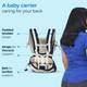 LuvLap Elegant Baby Carrier with 4 carry positions, for 4 to 24 months baby, Baby Carrier 3