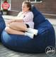Deeku XXXL Tear Drop Bean Bag Cover  (Without Beans) 1