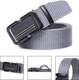 ROVERSOLE Men Evening, Party, Formal, Casual Grey Nylon Belt 4