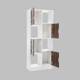 Wakefit Barnes Engineered Wood Semi-Open Book Shelf 5