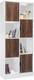 Wakefit Barnes Engineered Wood Semi-Open Book Shelf 4