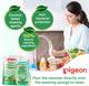 Pigeon LIQUID CLEANSER 200 ML NATURALS COMBO (BOTTLE + REFILL) - 400 ML 3