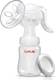 LuvLap Manual Breast Pump, 3 Level Suction Adjustment, 2pcs pads free  - Manual 1