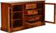 Flipkart Perfect Homes Sheesham Solid Wood Solid Wood Free Standing Sideboard 1