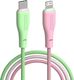 HOMEMO USB Type C Cable 6 A 1 m Nylon Braided Fast Charging Type-C to Type-C Power Cord (Compatible with USB-C enabled smartphones, tablets, and laptops, White, One Cable, USB Type C To USB Type C, 60 W) - Image 3