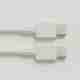 HOMEMO USB Type C Cable 6 A 1 m Nylon Braided Fast Charging Type-C to Type-C Power Cord (Compatible with USB-C enabled smartphones, tablets, and laptops, White, One Cable, USB Type C To USB Type C, 60 W) - Image 2