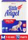 Little Angel Easy Dry Diaper Pants with 12 hrs absorption Medium Size, 7-12 Kgs - M 1