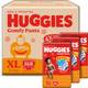 Huggies Comfy Baby Diaper Pants, Upto 50% Faster Absorption (56 X 3) - XL 1