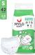 MYLO Baby Diaper Pants | Super Absorbent with Aloe Vera | Leak Proof | Anti Rash - S 1