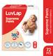 LuvLap Supreme Diaper Pants Medium (MD) 7 to 12Kg, 72 Pcs - M 1